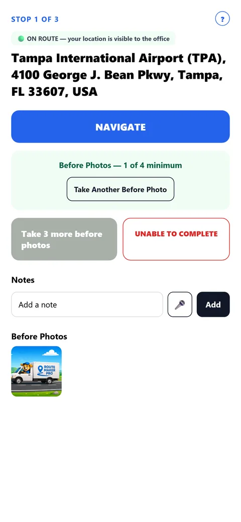 Before & After Photo Proof